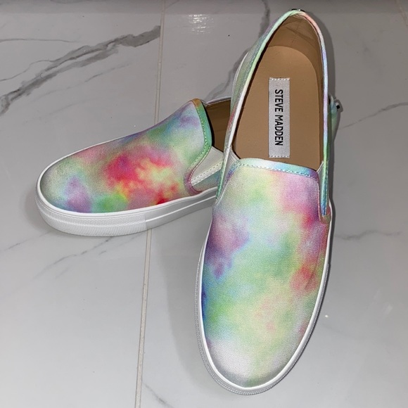 Steve Madden Shoes - Steve Madden Tie Dye Platform Sneakers